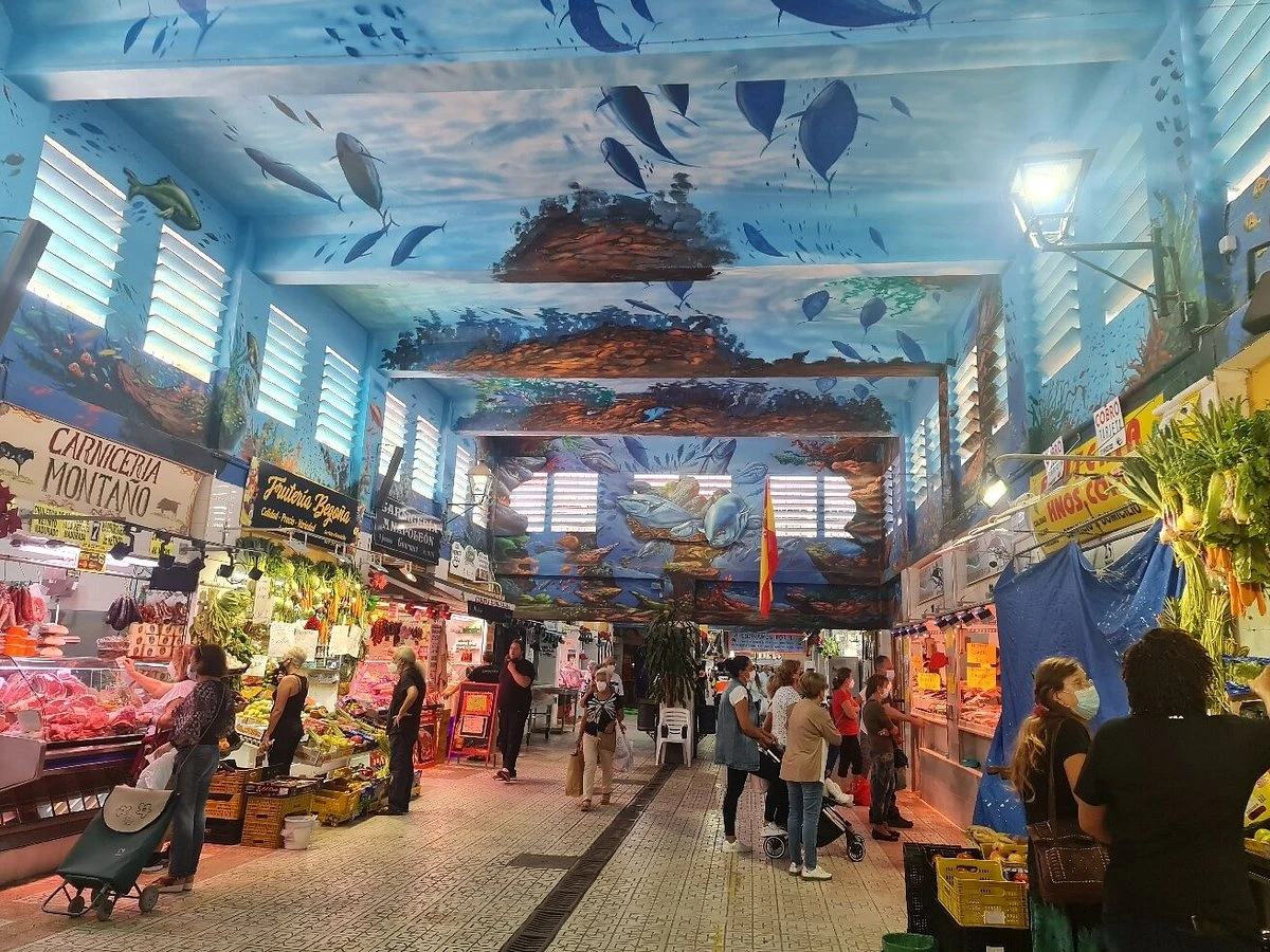 Le marché couvert